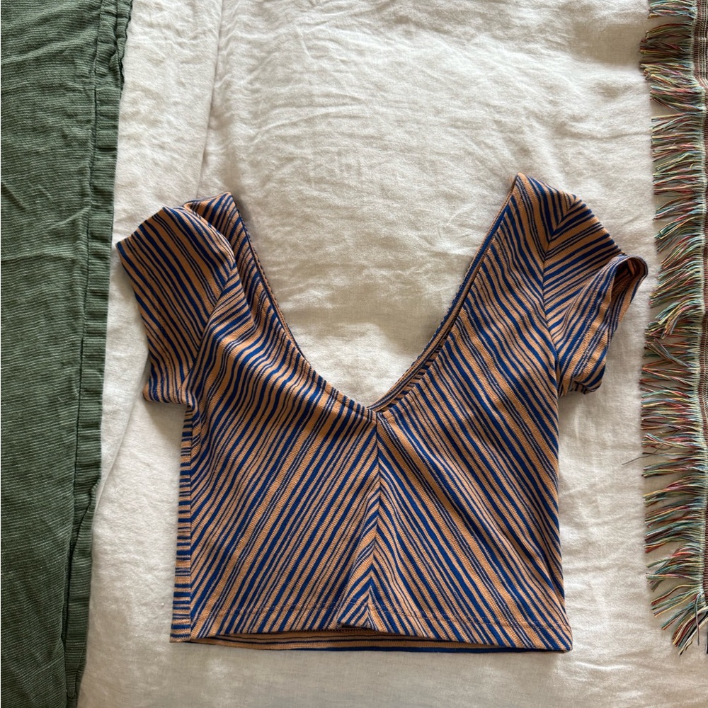 Free people striped top